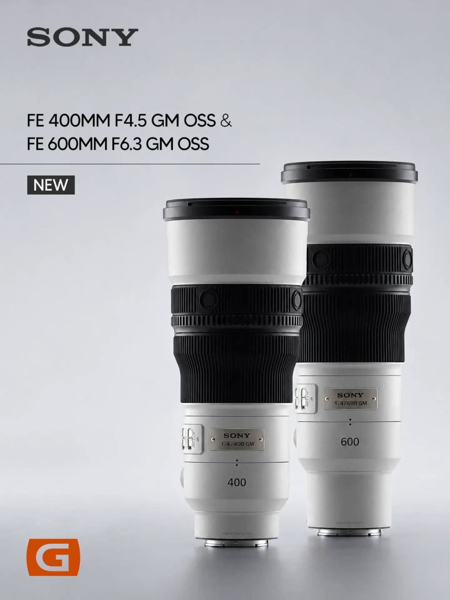 Objektivat Sony FE 400mm F4.5 GM OSS dhe FE 600mm F6.3 GM OSS